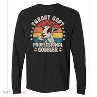 Throat Goat Professional Gobbler Funny Comfort Colors Heavyweight Long Sleeve T-Shirt thumb 0