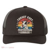 Throat Goat Professional Gobbler Funny Yupoong Adult 5-Panel Trucker Hat thumb 0