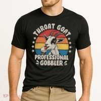 Throat Goat Professional Gobbler Funny Cooling Performance Crew T-Shirt thumb 2
