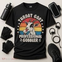 Throat Goat Professional Gobbler Funny Cooling Performance Crew T-Shirt thumb 3