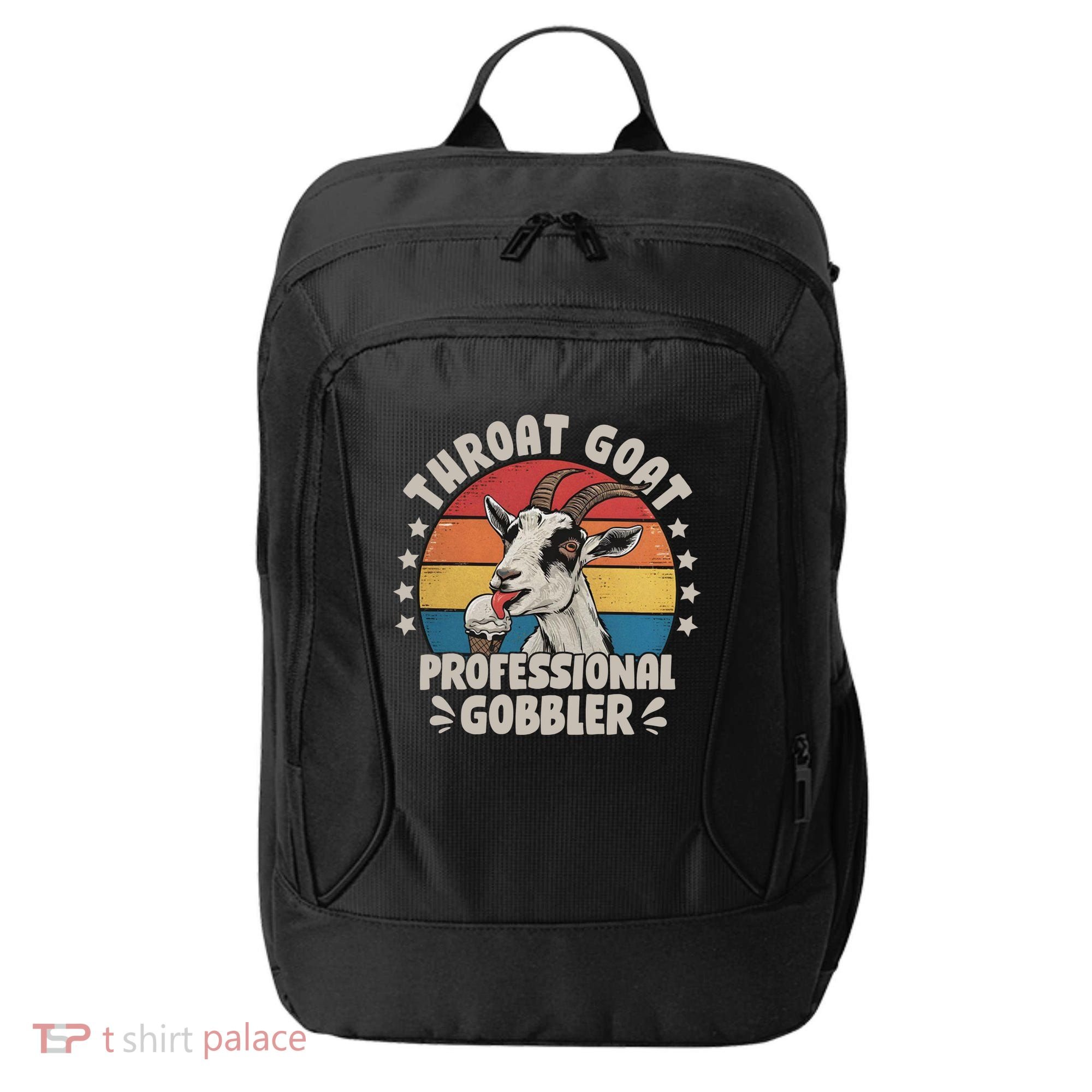 Throat Goat Professional Gobbler Funny City Backpack