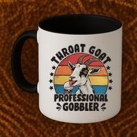 Throat Goat Professional Gobbler Funny Coffee Mug thumb 2