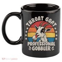 Throat Goat Professional Gobbler Funny 11oz C Handle Ceramic Mug thumb 2