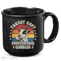 Throat Goat Professional Gobbler Funny 15oz Campfire Ceramic Mug thumb 0