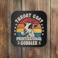 Throat Goat Professional Gobbler Funny Coaster thumb 0