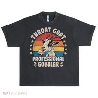 Throat Goat Professional Gobbler Funny Urban Oversized Heavyweight T-Shirt thumb 0