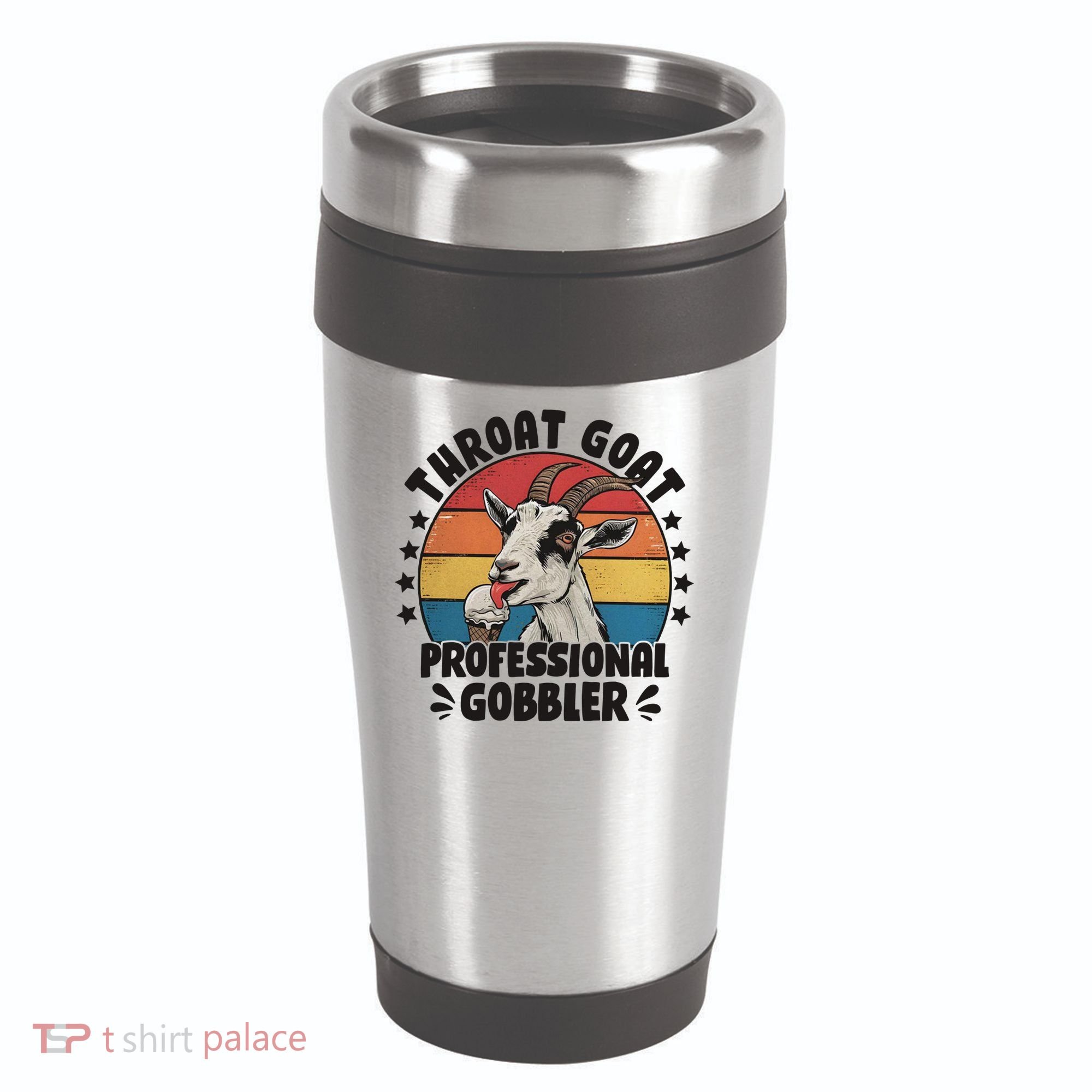 Throat Goat Professional Gobbler Funny 16oz Travel Tumbler