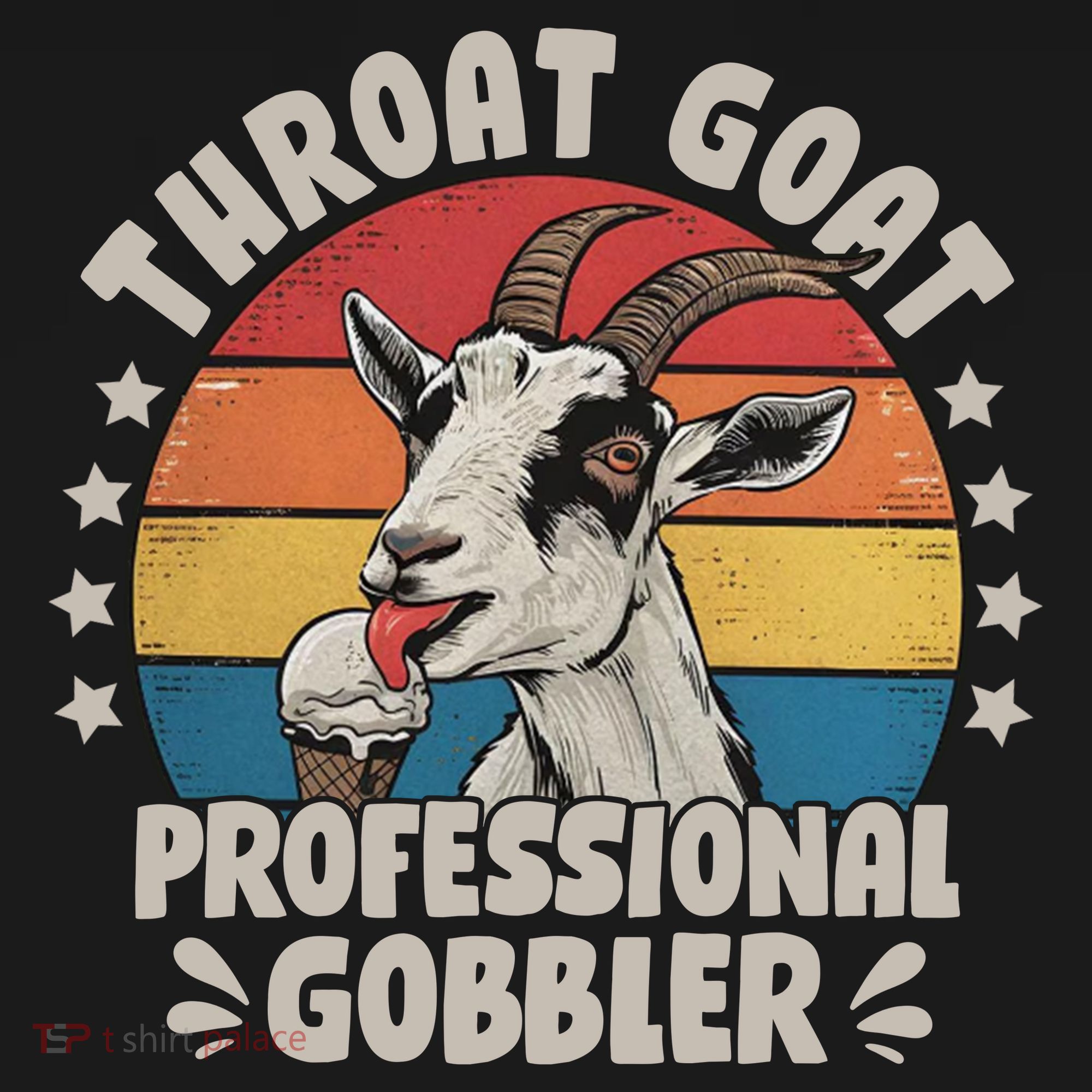 Throat Goat Professional Gobbler Funny Mousepad