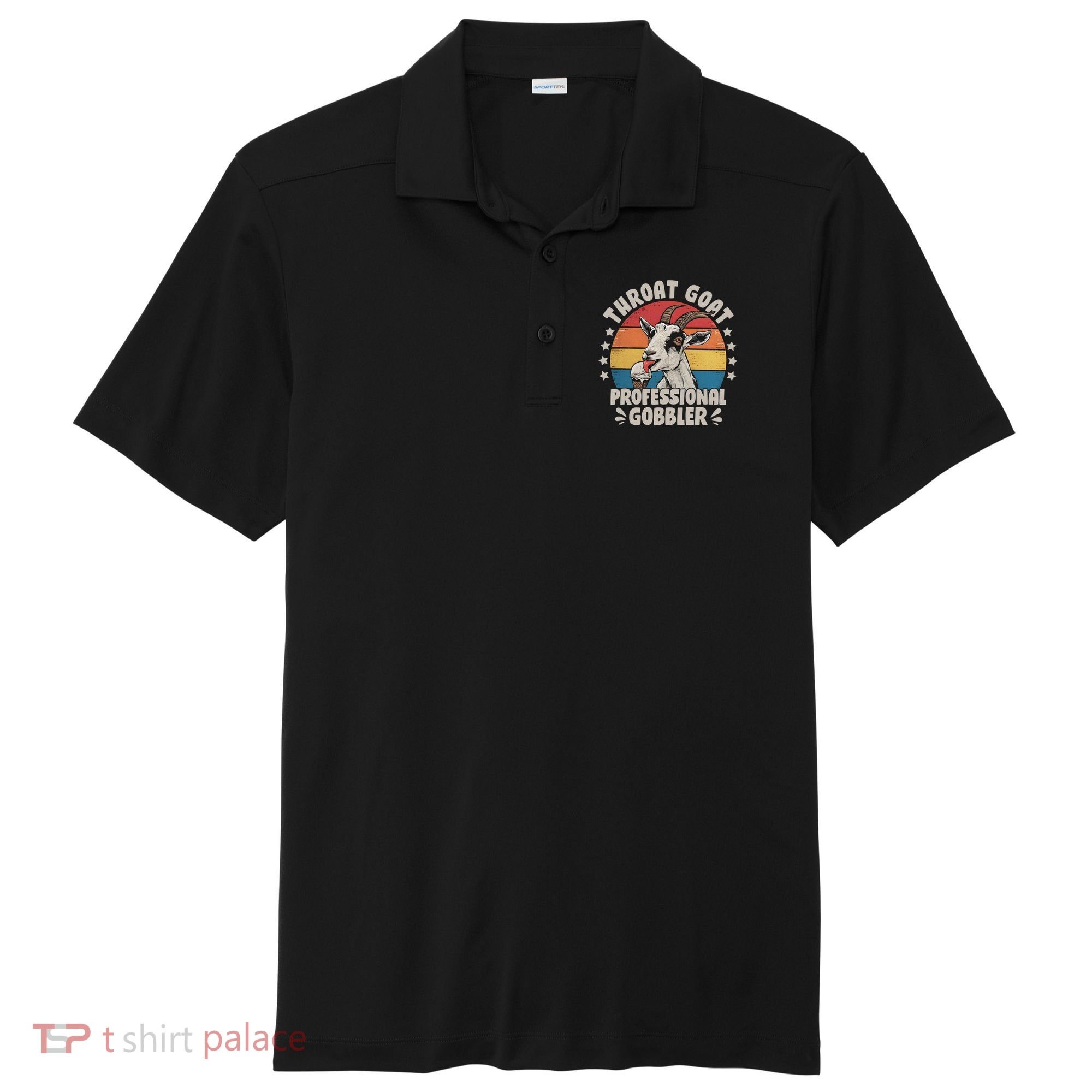 Throat Goat Professional Gobbler Funny Sport-Tek Posi-UV Pro Polo