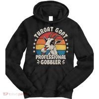 Throat Goat Professional Gobbler Funny Tie Dye Hoodie thumb 0