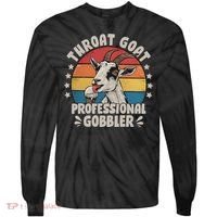 Throat Goat Professional Gobbler Funny Tie-Dye Long Sleeve Shirt thumb 0