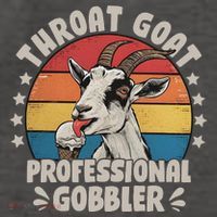 Throat Goat Professional Gobbler Funny Vector Backpack thumb 2