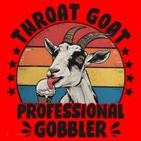 Throat Goat Professional Gobbler Funny Santa Hat thumb 1