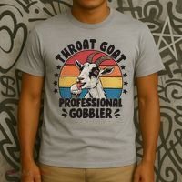 Throat Goat Professional Gobbler Funny T-Shirt thumb 3
