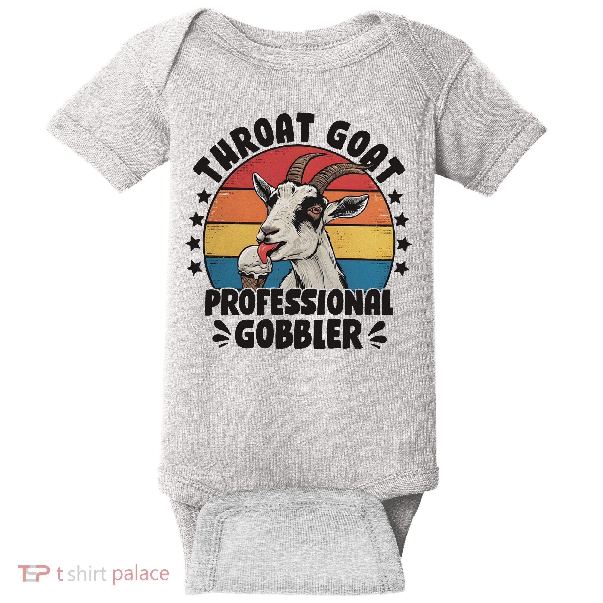 Throat Goat Professional Gobbler Funny Baby Bodysuit