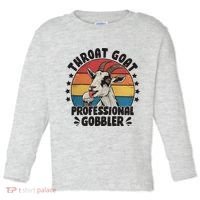 Throat Goat Professional Gobbler Funny Toddler Long Sleeve Shirt thumb 0