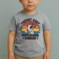 Throat Goat Professional Gobbler Funny Toddler T-Shirt thumb 2