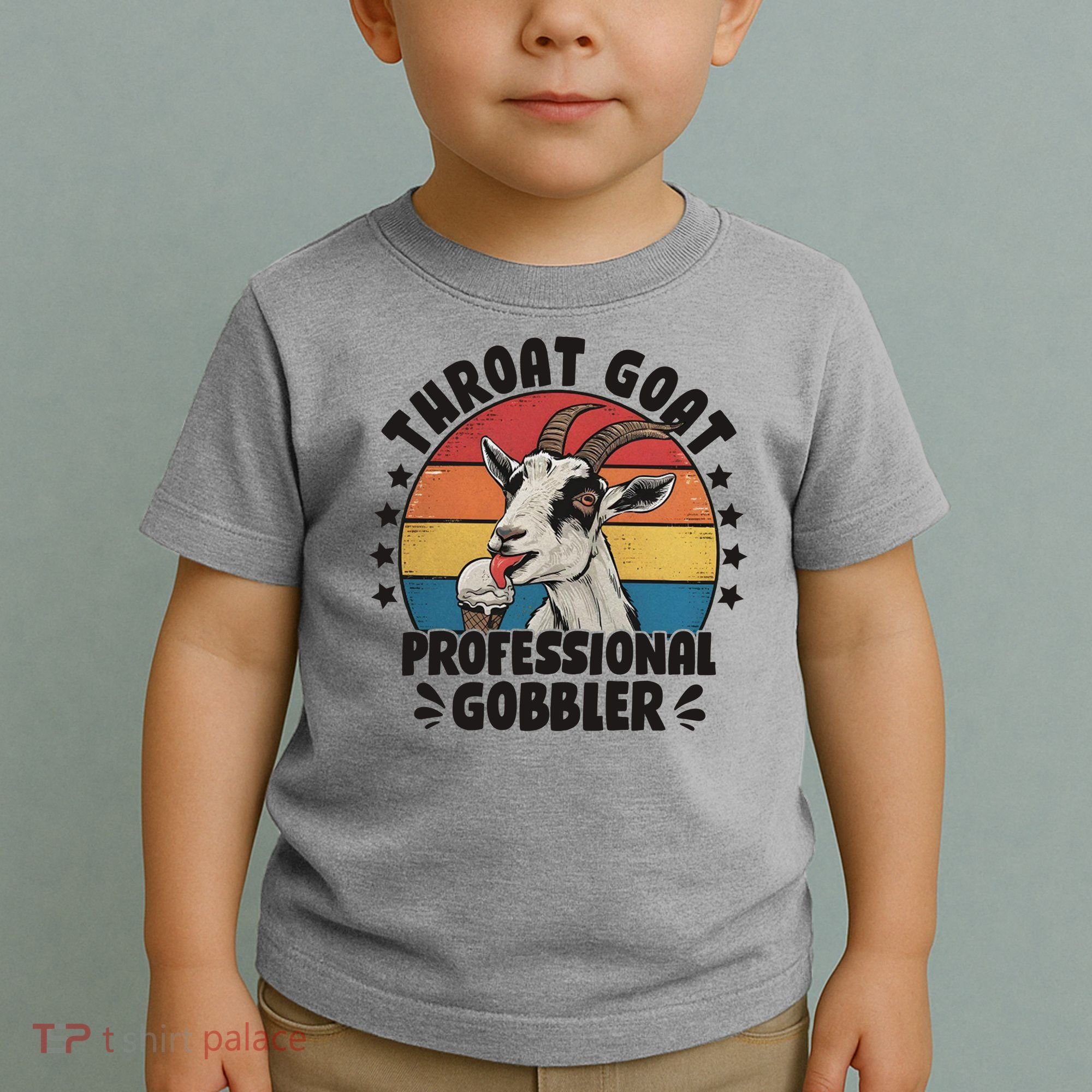 Throat Goat Professional Gobbler Funny Toddler T-Shirt
