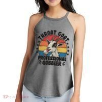 Throat Goat Professional Gobbler Funny Women's Perfect Tri Rocker Tank thumb 2