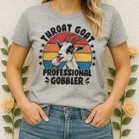 Throat Goat Professional Gobbler Funny Women's T-Shirt thumb 2