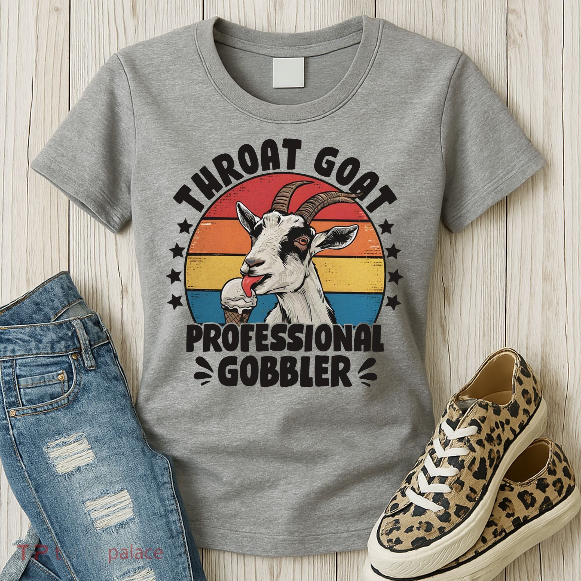 Throat Goat Professional Gobbler Funny Women's T-Shirt