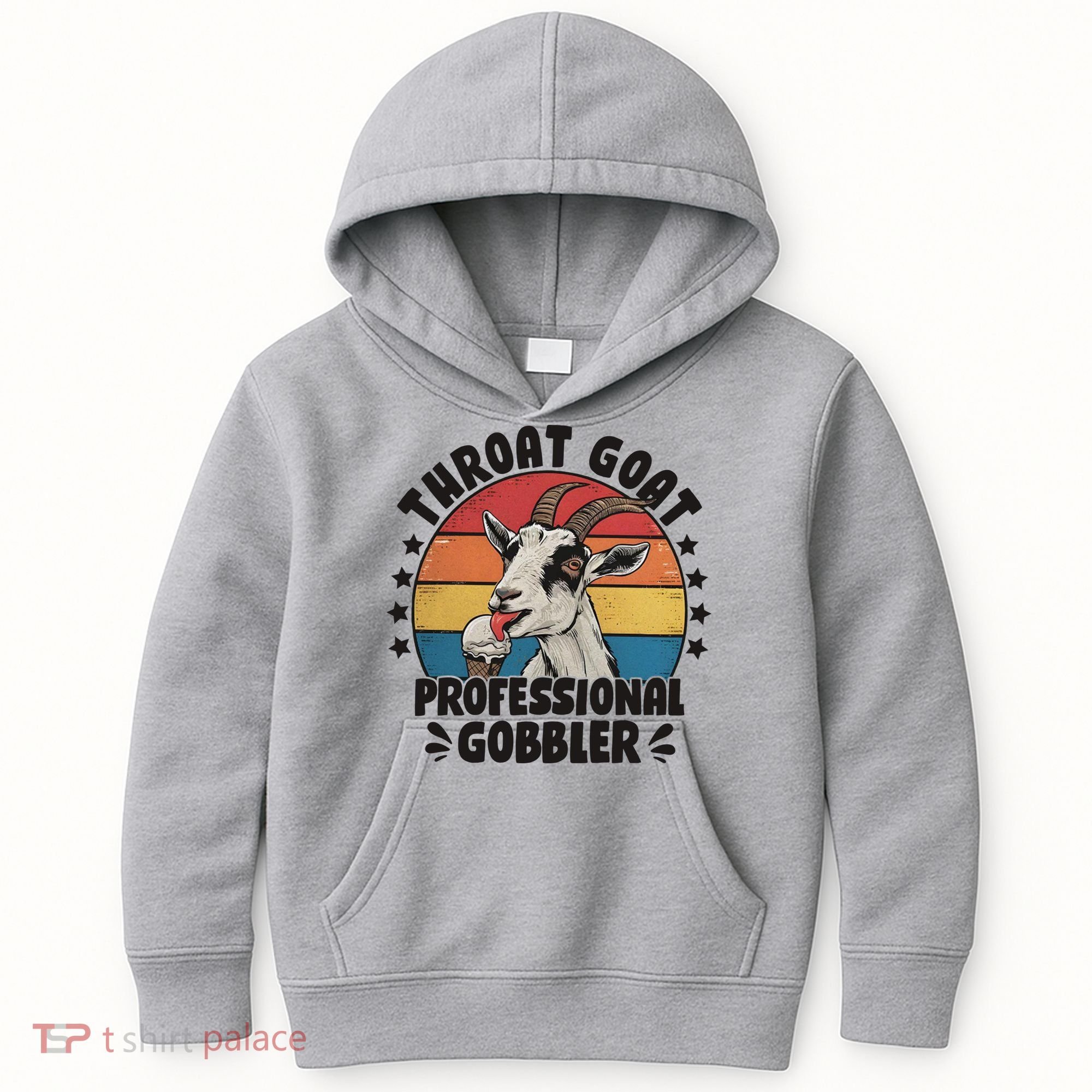 Throat Goat Professional Gobbler Funny Kids Hoodie