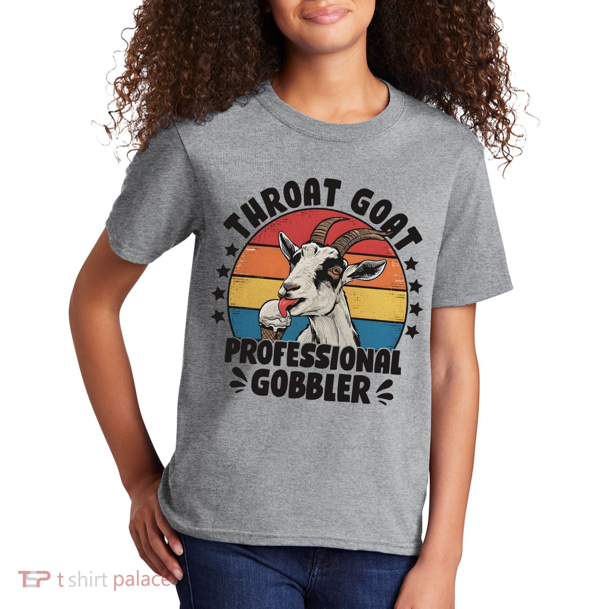 Throat Goat Professional Gobbler Funny Kids T-Shirt