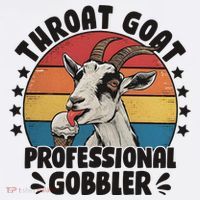 Throat Goat Professional Gobbler Funny Comfort Colors Garment-Dyed Hooded Sweatshirt thumb 2