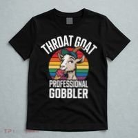 Throat Goat Professional Gobbler Funny Retro Gag Adult Humor T-Shirt thumb 5