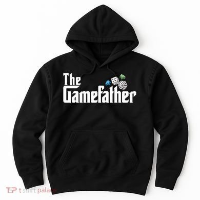 The Gamefather Playing Board Games Hoodie