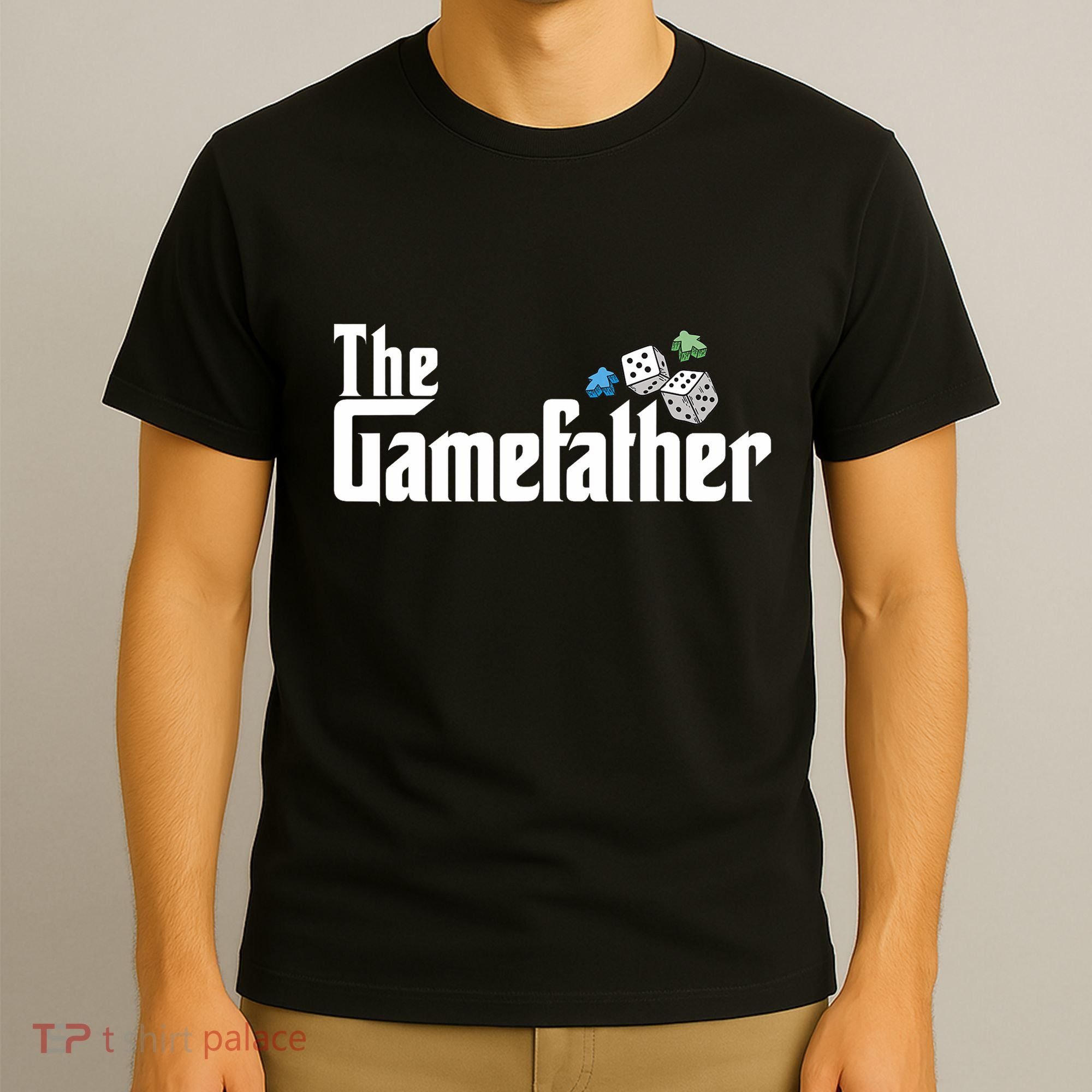 The Gamefather Playing Board Games T-Shirt