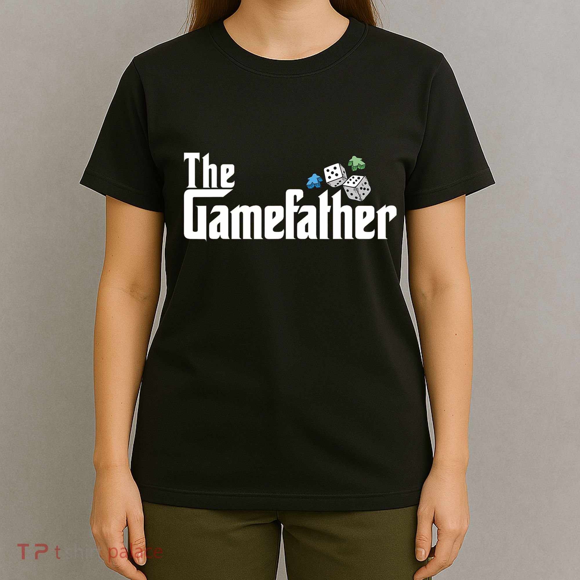 The Gamefather Playing Board Games T-Shirt