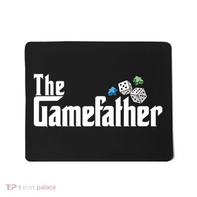 The Gamefather Playing Board Games Mousepad