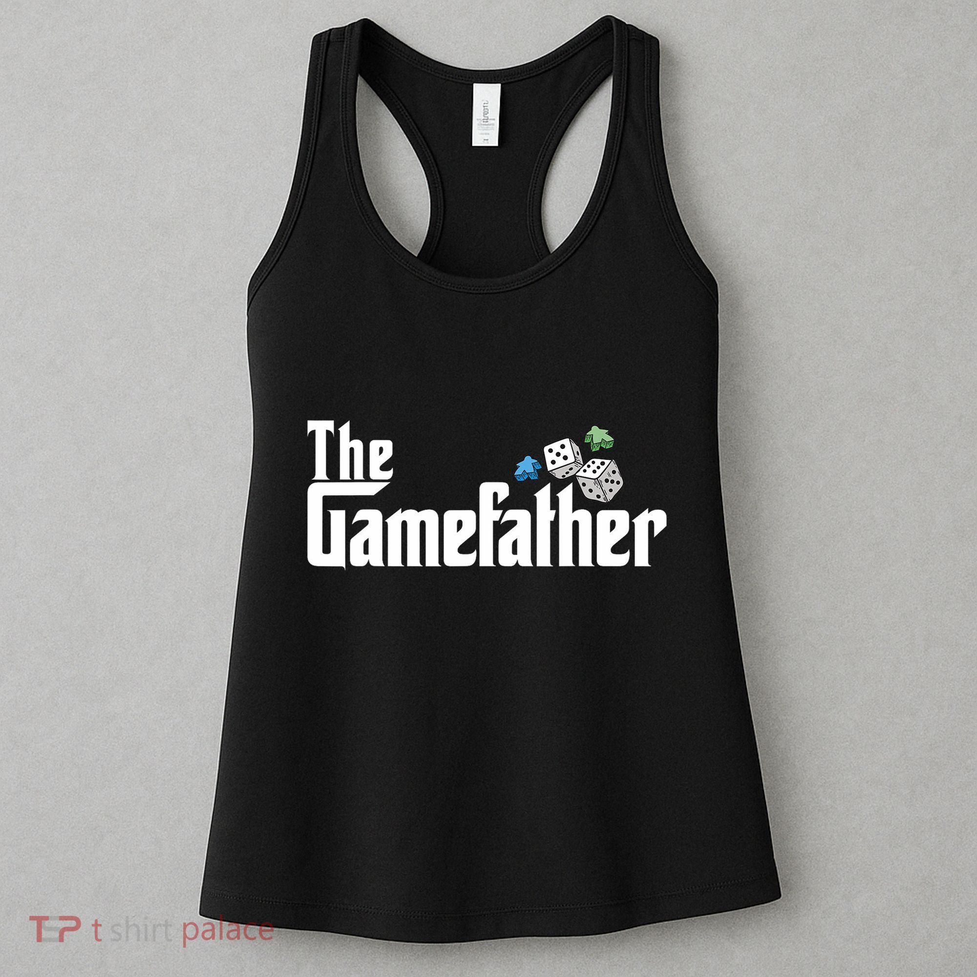 The Gamefather Playing Board Games Women's Tank Top