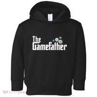 The Gamefather Playing Board Games Toddler Hoodie thumb 0