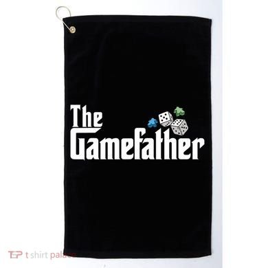 The Gamefather Playing Board Games Golf Towel