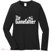 The Gamefather Playing Board Games Women's Long Sleeve Shirt thumb 0
