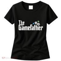 The Gamefather Playing Board Games Women's T-Shirt thumb 0