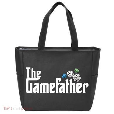 The Gamefather Playing Board Games Tote Bag
