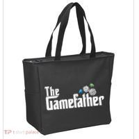 The Gamefather Playing Board Games Tote Bag thumb 2