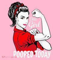 This Girl Pooped Today Humor I Pooped Today Hoodie thumb 2