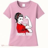 This Girl Pooped Today Humor I Pooped Today Women's T-Shirt thumb 0