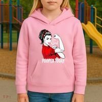 This Girl Pooped Today Humor I Pooped Today Kids Hoodie thumb 3