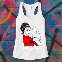 This Girl Pooped Today Humor I Pooped Today Women's Tank Top thumb 3