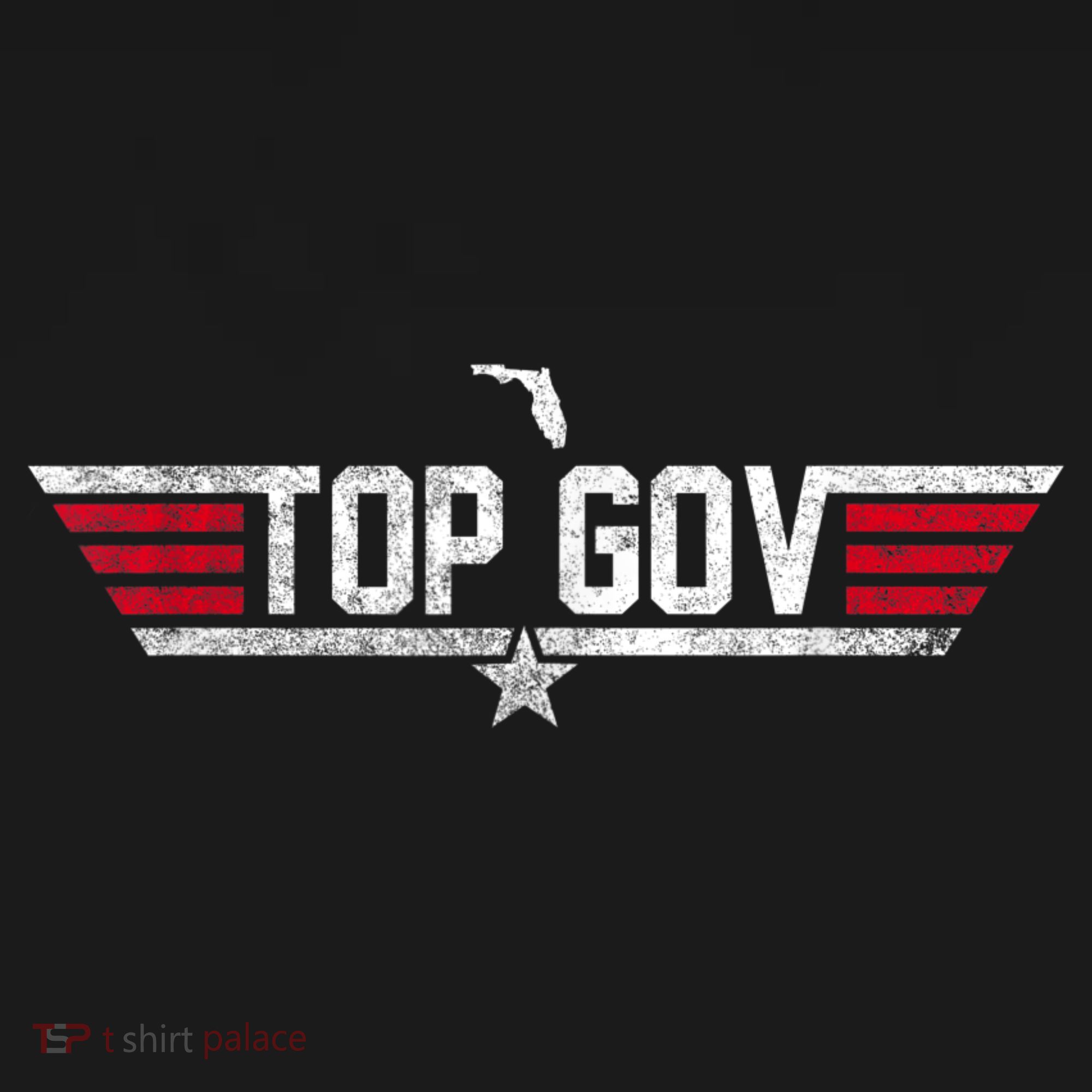 Top Gov Ron DeSantis Top Gov Florida Flag Backpack