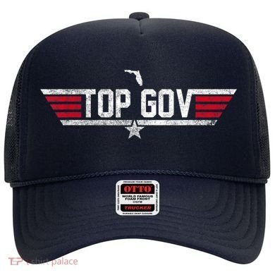 Top Gov Ron DeSantis Top Gov Florida Flag Hat