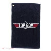 Top Gov Ron DeSantis Top Gov Florida Flag Golf Towel thumb 0