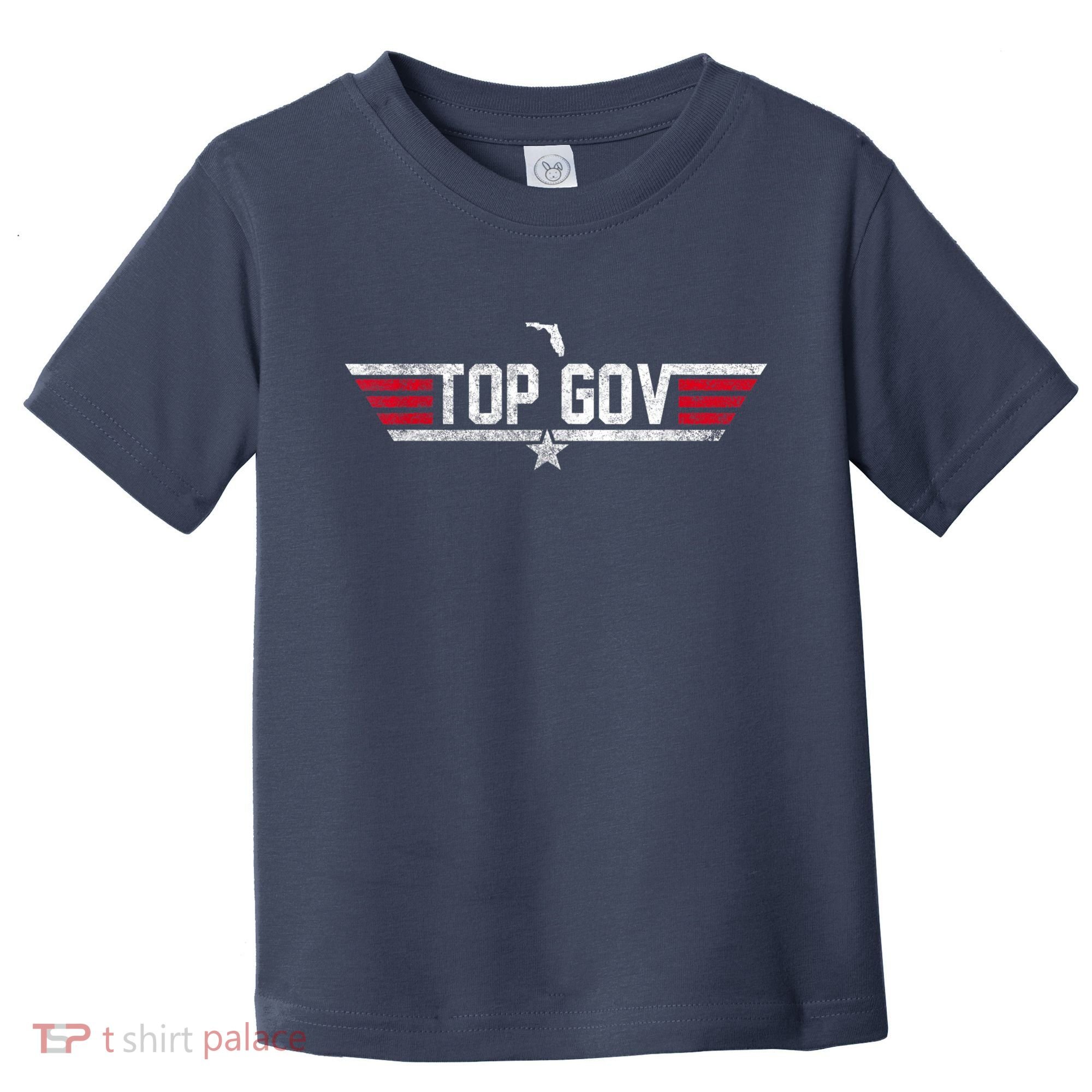 Top Gov Ron DeSantis Top Gov Florida Flag Toddler T-Shirt