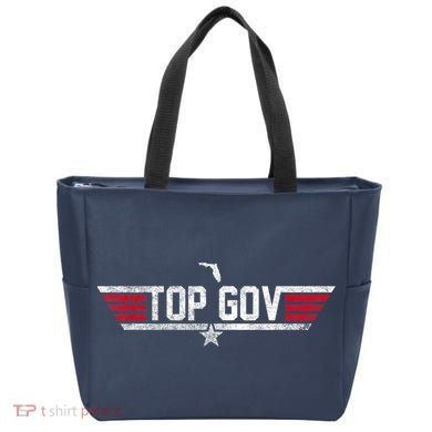 Top Gov Ron DeSantis Top Gov Florida Flag Tote Bag