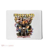 Trump Greatest Rally Of All Time Motorcycle On Back Mousepad thumb 0